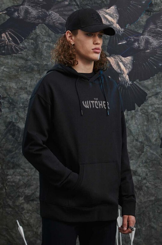Bluza męska z kolekcji The Witcher x Medicine kolor czarny RW23.BLM951 czarny RW23