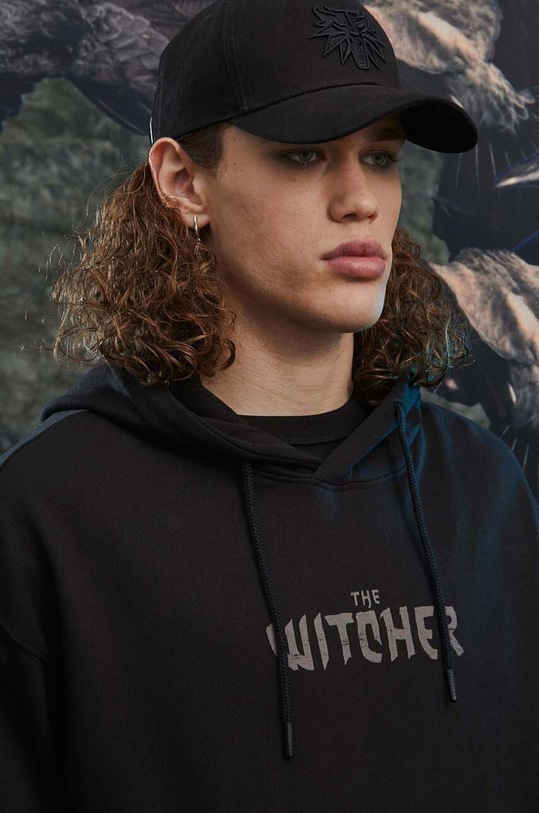 Bluza męska z kolekcji The Witcher x Medicine kolor czarny czarny RW23.BLM951