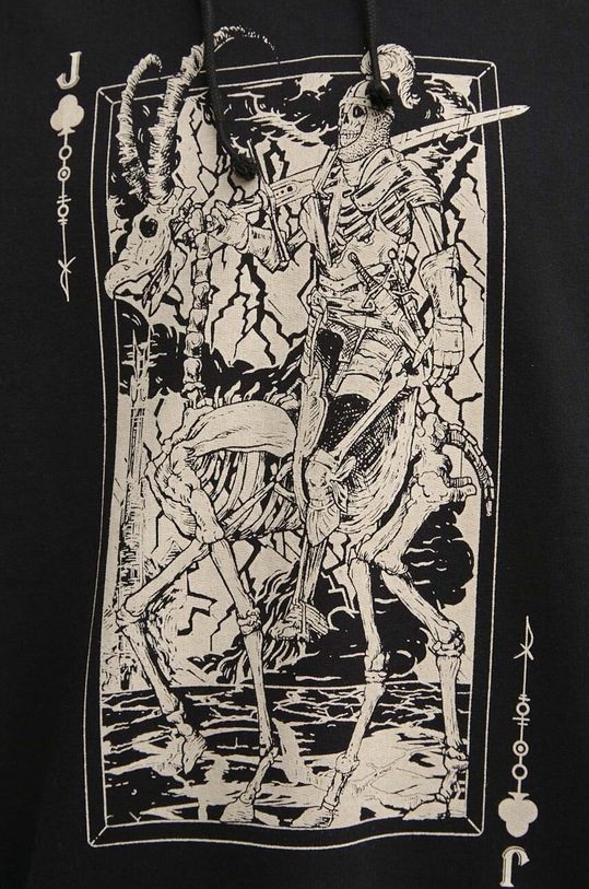 Bluza męska z kapturem kolor czarny RW23.BLMA31 czarny