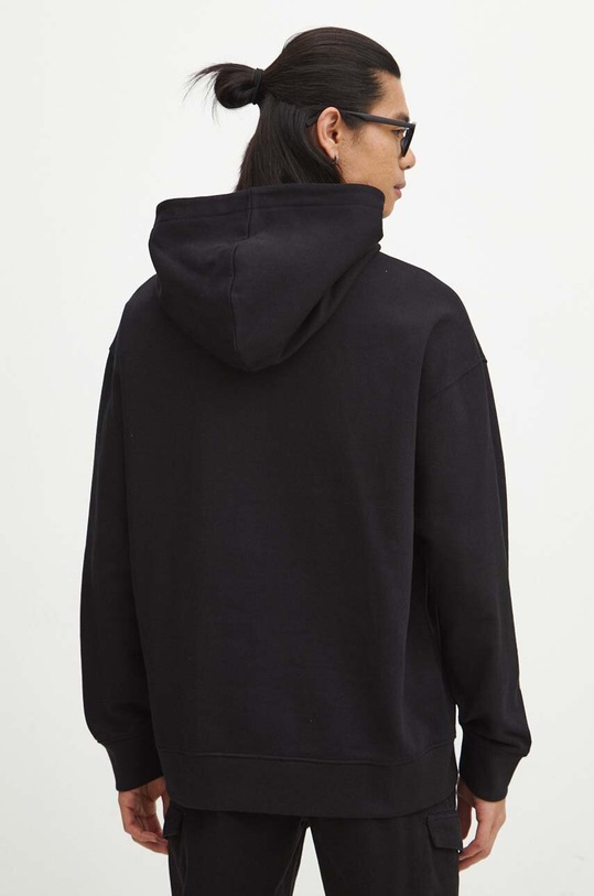 Oblečení Mikina pánská z kolekce Eviva L'arte černá barva RW23.BLMC52 černá