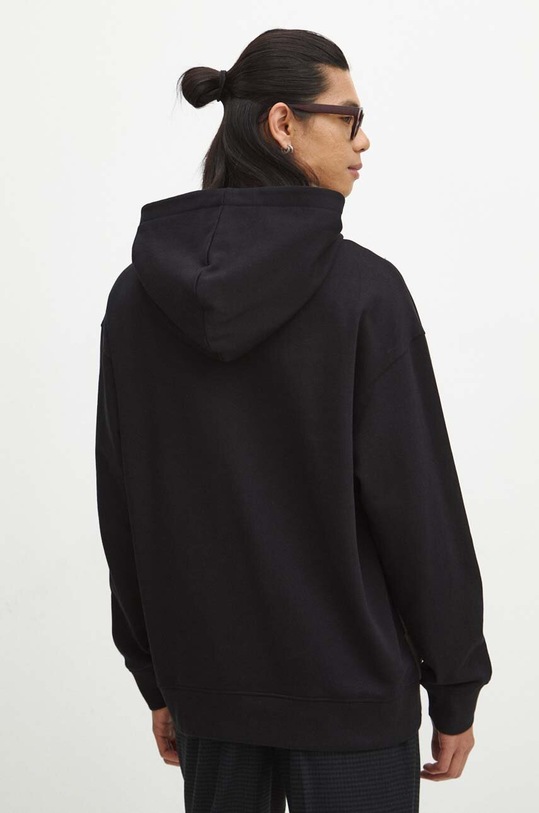 Oblečení Mikina pánská z kolekce Eviva L'arte černá barva RW23.BLMC54 černá