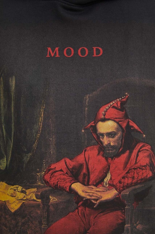 Mikina pánská z kolekce Eviva L'arte černá barva RW23.BLMC54