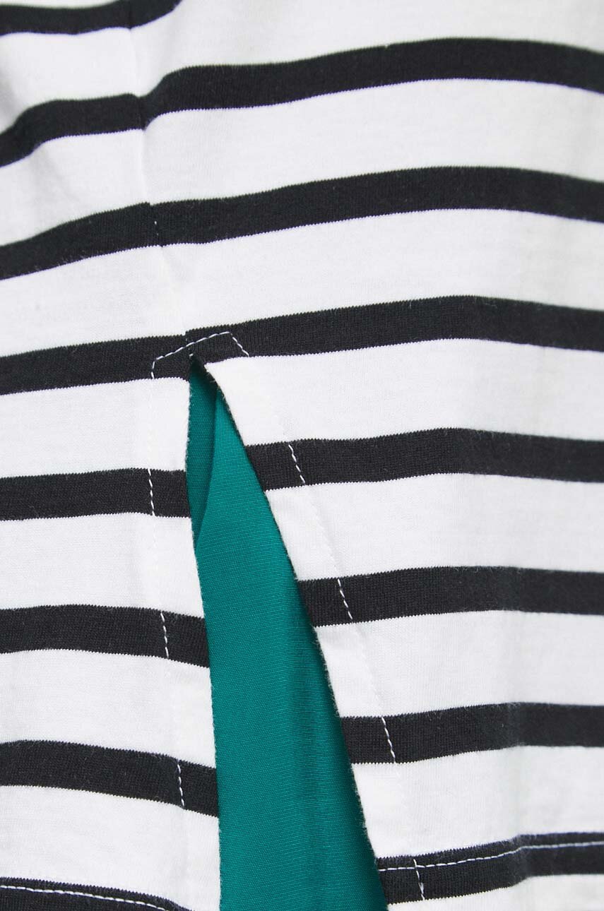Longsleeve bawełniany damski kolor biały RW23.BUD020 biały