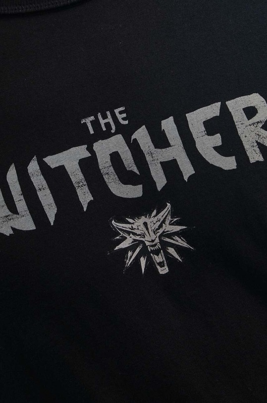 Longsleeve męski z kolekcji The Witcher x Medicine kolor czarny RW23.BUM951