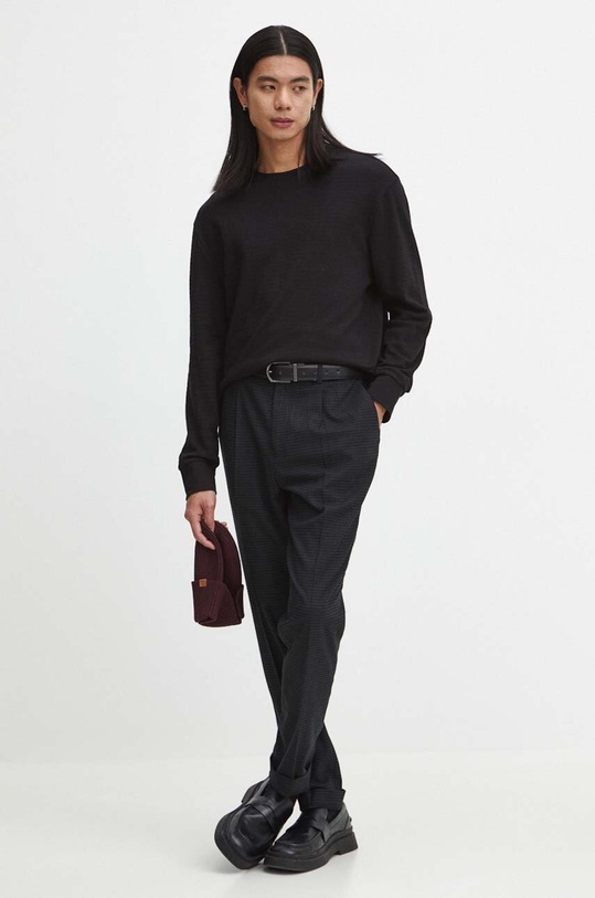 Medicine longsleeve bawełniany RW23.BUMB01 czarny RW23