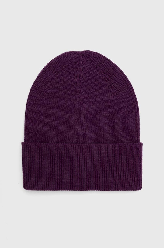 Čiapka dámska fialová farba RW23.CAD071 fialová RW23