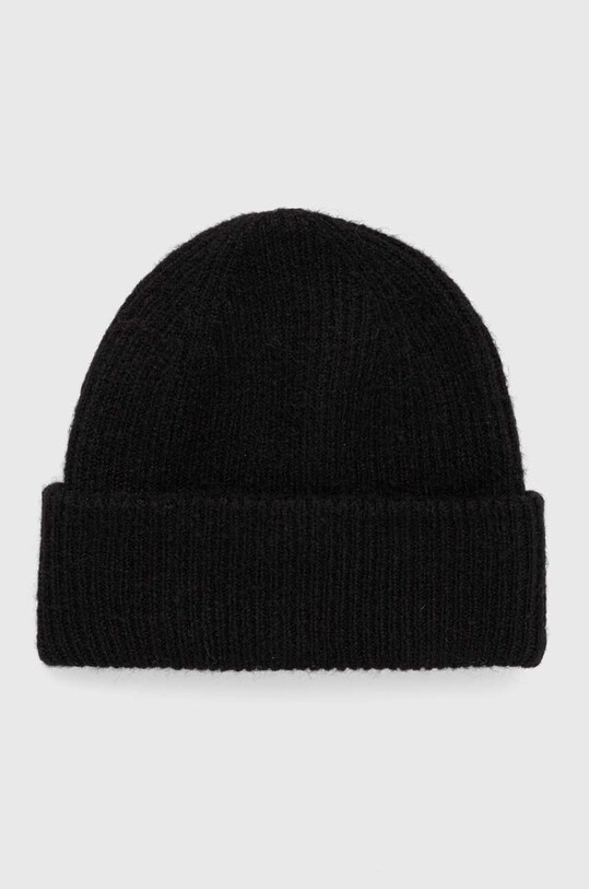 Medicine caciula din amestec de lana melanj negru RW23.CAD701