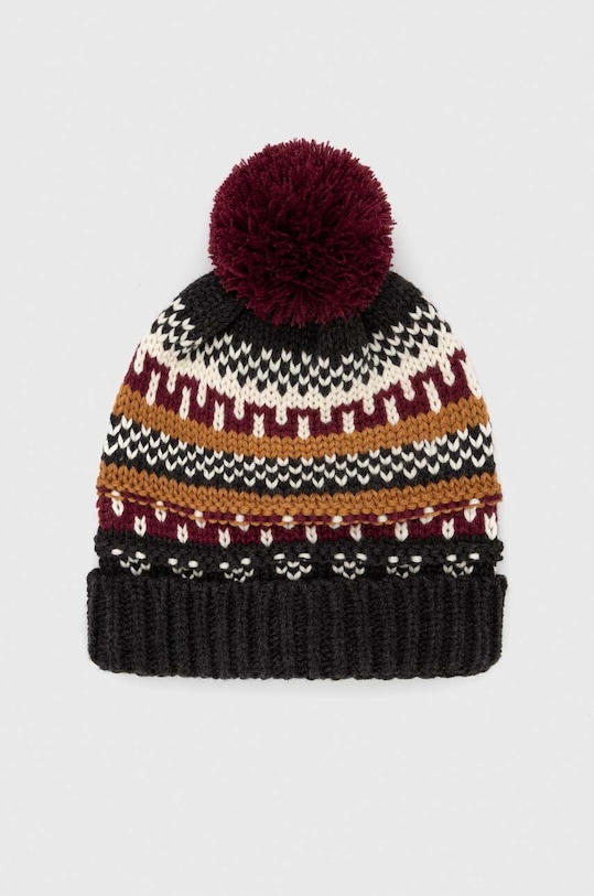 Czapka męska beanie z pomponem kolor multicolor pozostałe multicolor RW23.CAM808
