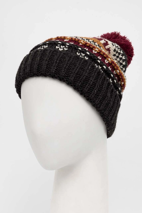 Czapka męska beanie z pomponem kolor multicolor RW23.CAM808 multicolor RW23