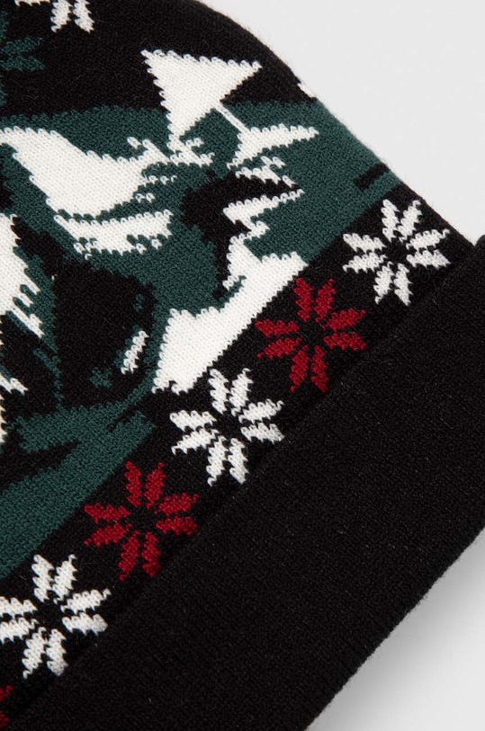 Akcesoria Czapka męska beanie z pomponem kolor multicolor RW23.CAM900 multicolor