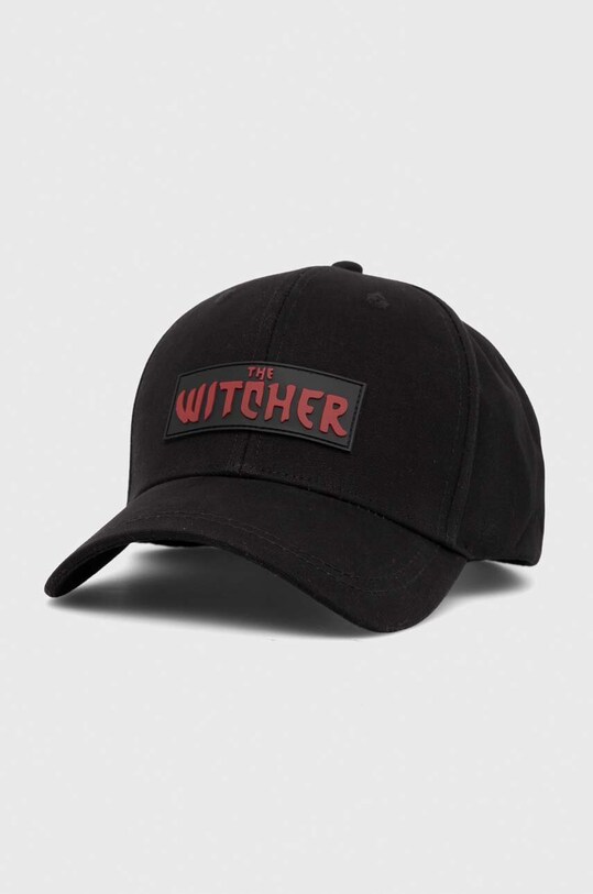 Czapka z daszkiem męska z kolekcji The Witcher x Medicine kolor czarny RW23.CAM951 czarny RW23