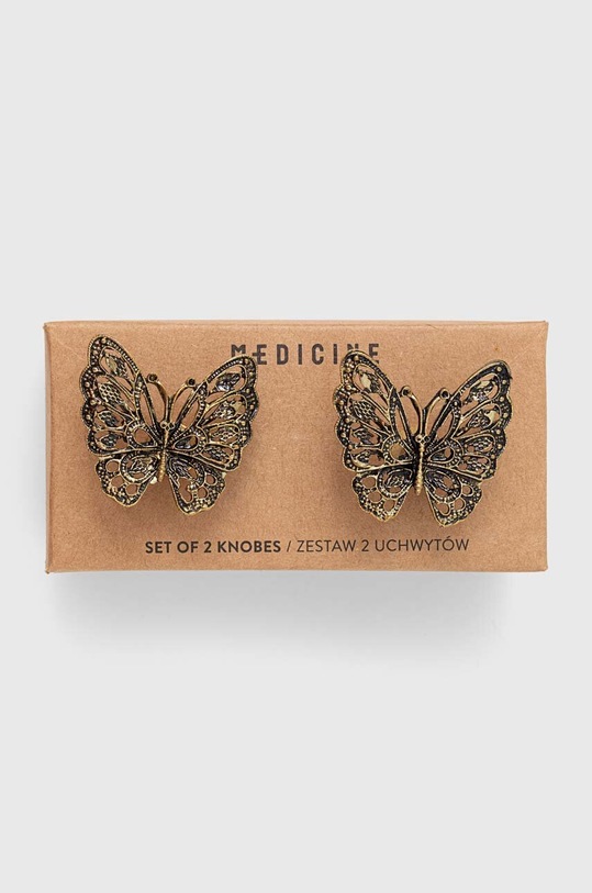 Uchwyt do mebli ozdobny (2-pack) kolor brązowy brązowy RW23.DEU611