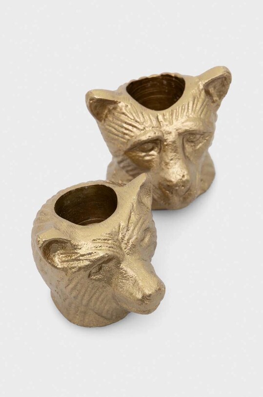 Dnevni boravak i spavaća soba Ukrasni svijećnjak Medicine 2-pack RW23.DEU916 zlatna