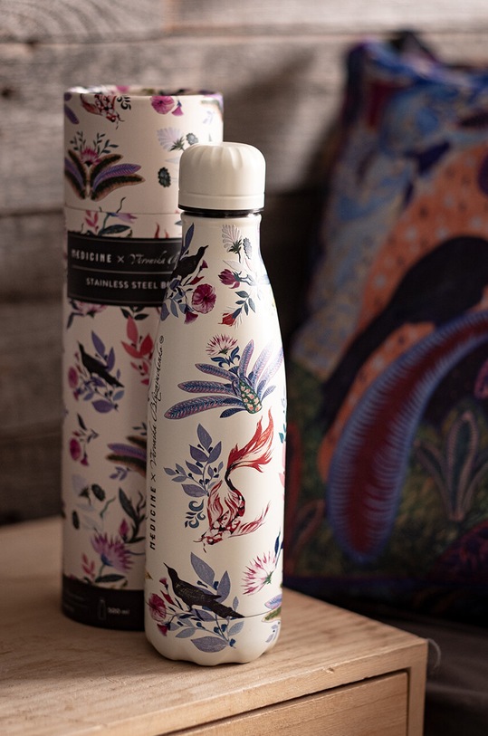 Butelka termiczna z kolekcji Medicine x Veronika Blyzniuchenko kolor multicolor multicolor RW23.KBUB50