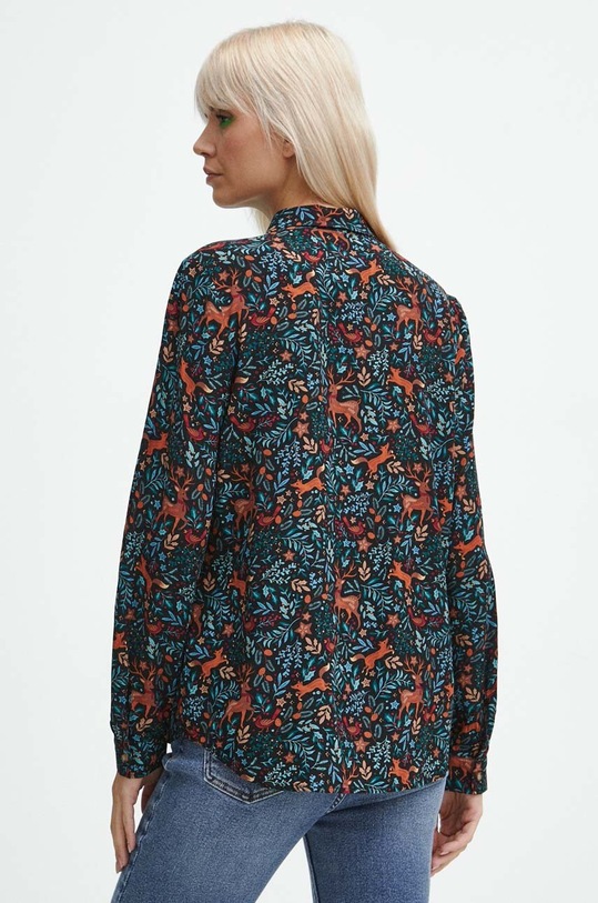 Odzież Koszula damska z motywem zwierzęcym kolor multicolor RW23.KDD090 multicolor
