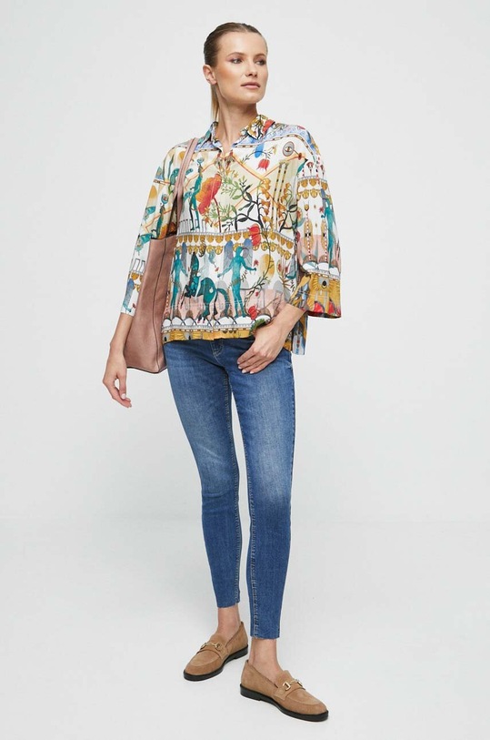 Koszula damska wzorzysta kolor multicolor RW23.KDD101 multicolor RW23