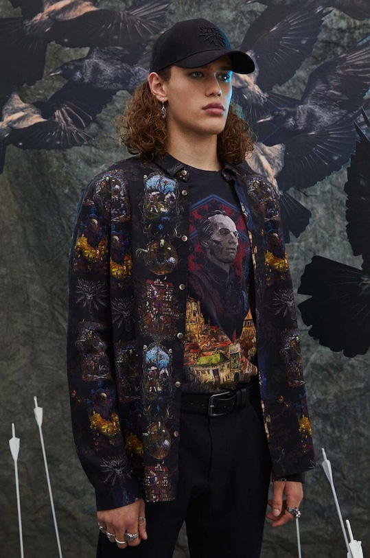 Koszula męska z kolekcji The Witcher x Medicine kolor multicolor RW23.KDM915 multicolor RW23