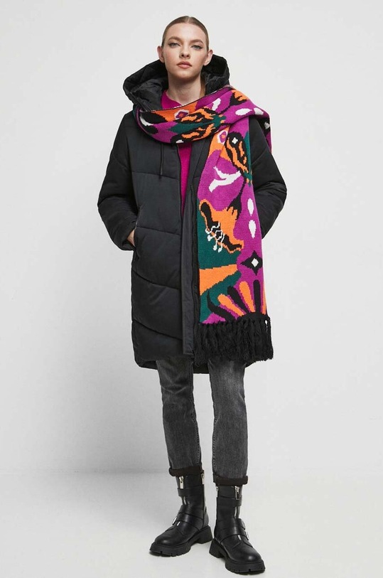 Medicine płaszcz RW23.KPD700 czarny RW23