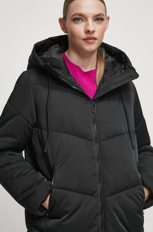 Medicine płaszcz czarny RW23.KPD700