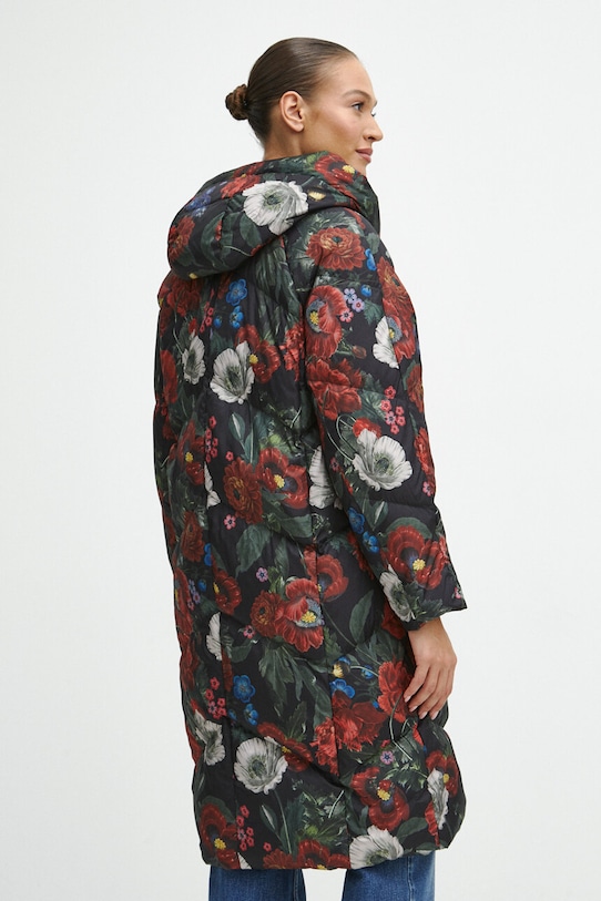 Płaszcz puchowy damski Radzka x Medicine kolor multicolor multicolor RW23.KPD850