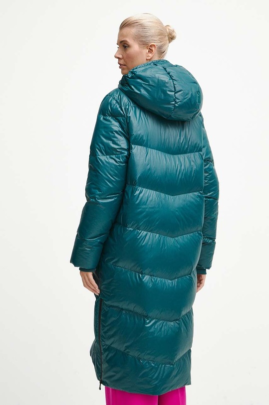 Oblečenie Páperový kabát dámsky prešívaný zelená farba RW23.KPD902 zelená