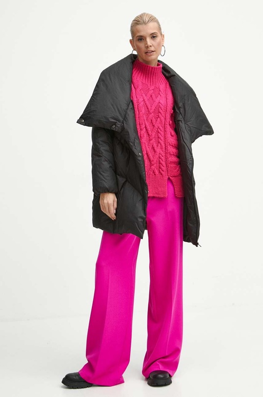 Kurtka puchowa damska pikowana kolor czarny RW23.KUD901 czarny RW23