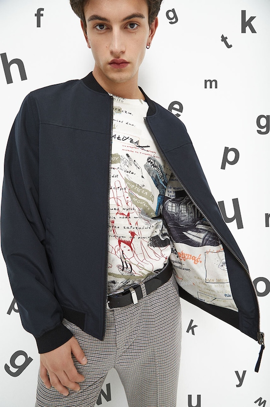 Μπουφάν bomber Medicine άλλο μαύρο RW23.KUM302