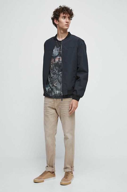 Ρούχα Μπουφάν bomber Medicine RW23.KUM302 μαύρο