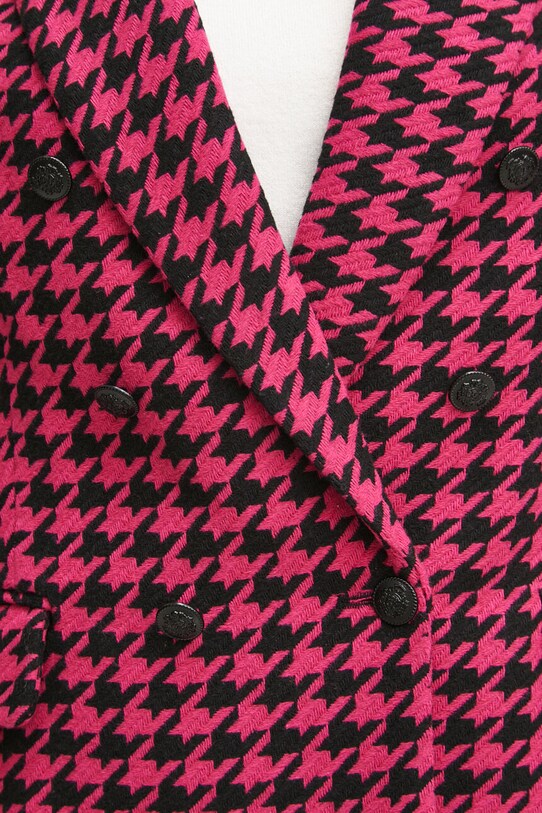 Marynarka damska tweedowa wzorzysta kolor multicolor RW23.KZD801