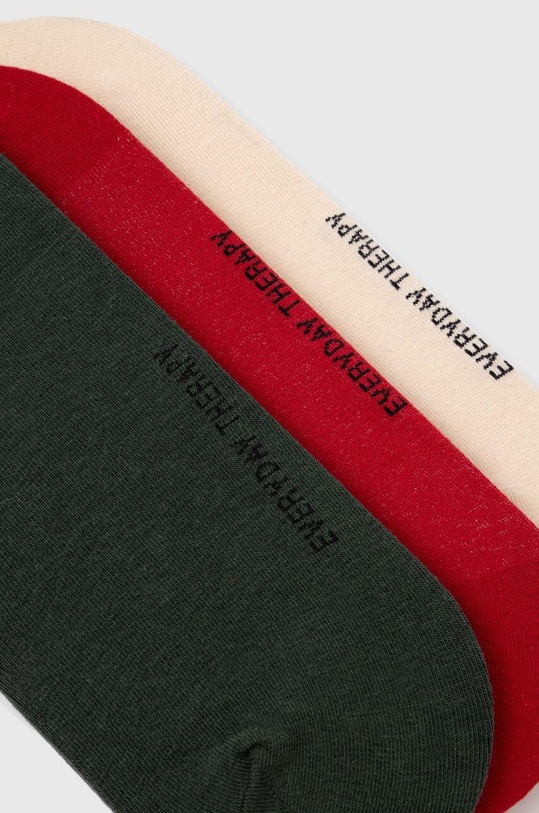 Odzież Skarpetki bawełniane damskie świąteczne z ozdobnym haftem (3-pack) RW23.LGDA01 multicolor
