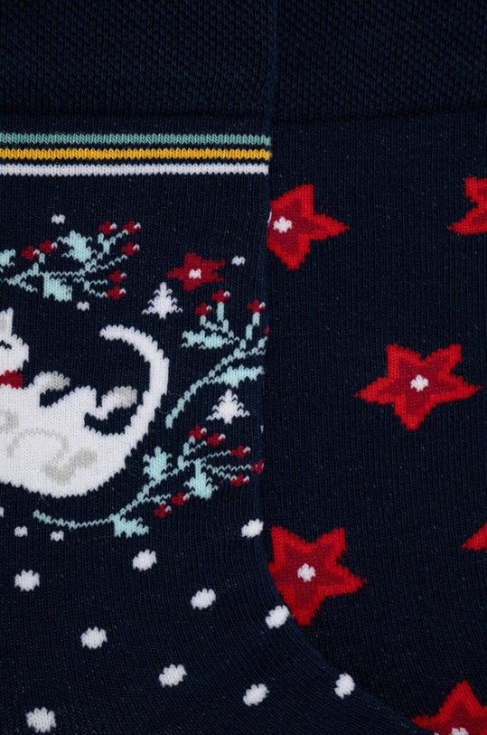 Skarpetki bawełniane damskie wzorzyste (2-pack) kolor multicolor RW23.LGDB04 multicolor RW23