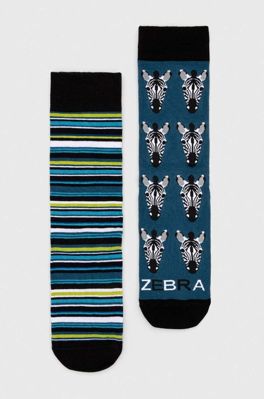 Medicine skarpetki bawełniane 2-pack skarpetki długie multicolor RW23.LGM104