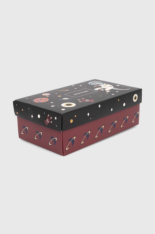 Bavlnené ponožky pánske so vzorom: vesmír (3-pack) viac farieb RW23.LGM705