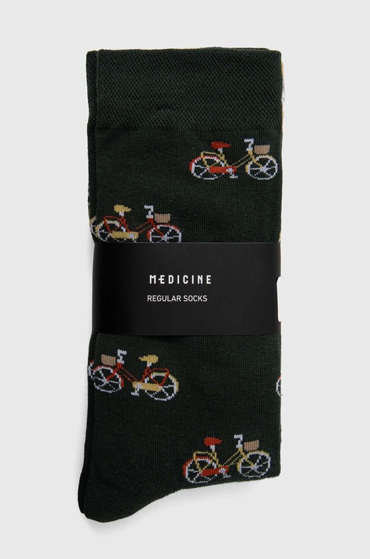 Odzież Skarpetki bawełniane męskie w rowery (2-pack) kolor multicolor RW23.LGM820 multicolor