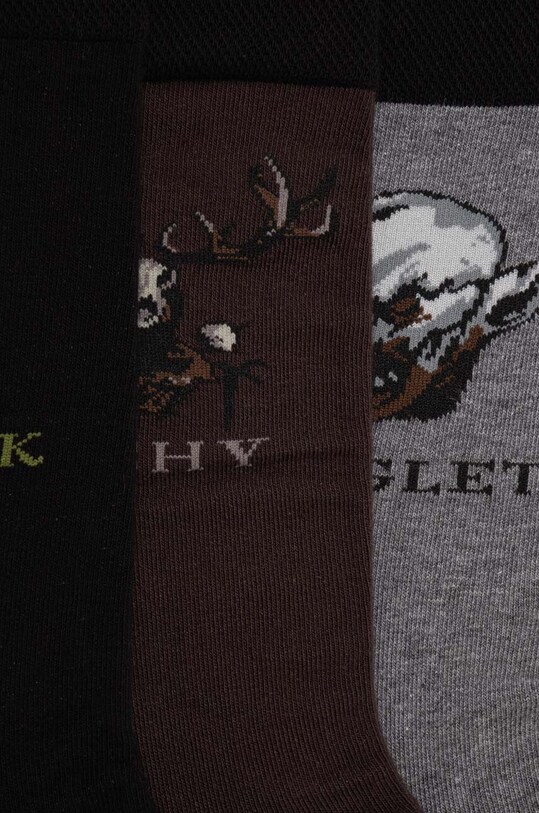 Skarpetki bawełniane męskie z kolekcji The Witcher x Medicine (3-pack) kolor multicolor RW23.LGM950 multicolor RW23