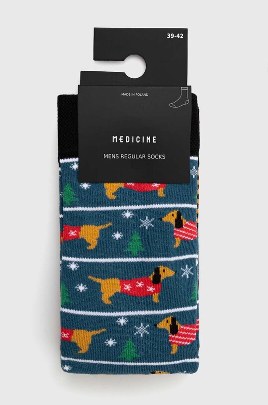 Doplňky Bavlněné ponožky pánské vánoční (2-pack) více barev RW23.LGMA17 vícebarevná