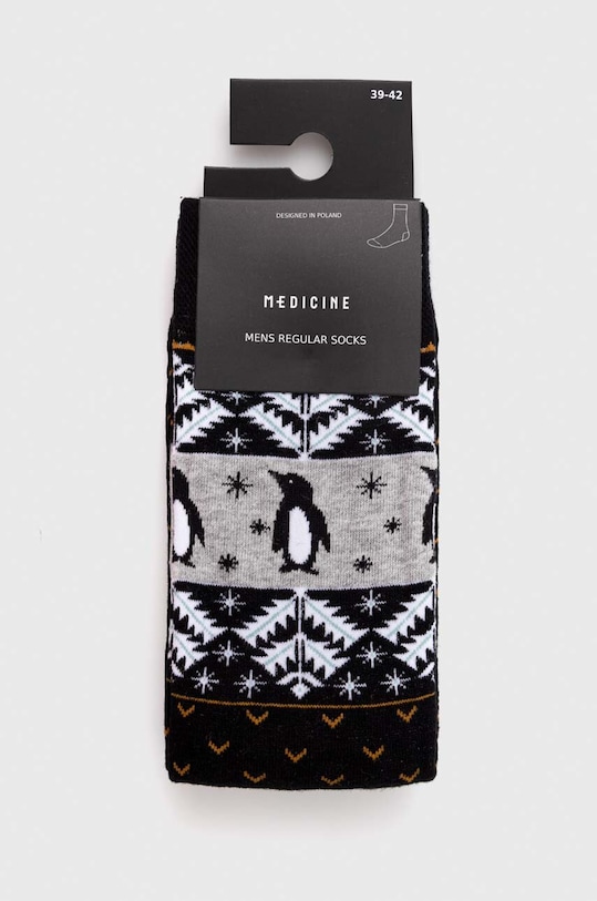 Ponožky pánské se zimním motivem (2-pack) více barev RW23.LGMB08 vícebarevná RW23