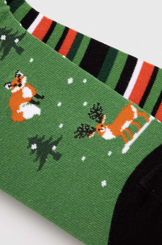 Skarpetki bawełniane męskie z motywem zwierzęcym (2-pack) kolor multicolor RW23.LGMB19 multicolor RW23