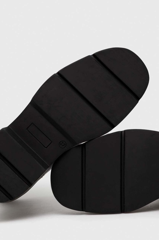 Členkové topánky dámske čierna farba RW23.OBD411 čierna