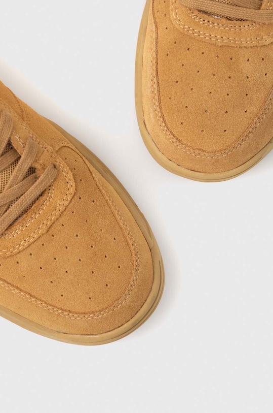 Sneakersy męskie zamszowe kolor żółty RW23.OBM204 żółty