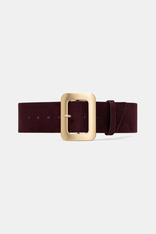 Opasok z imitácie semišu burgundské RW23.PAD602