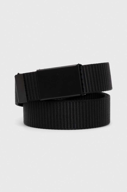 Pasek męski gładki kolor czarny czarny RW23.PAM700