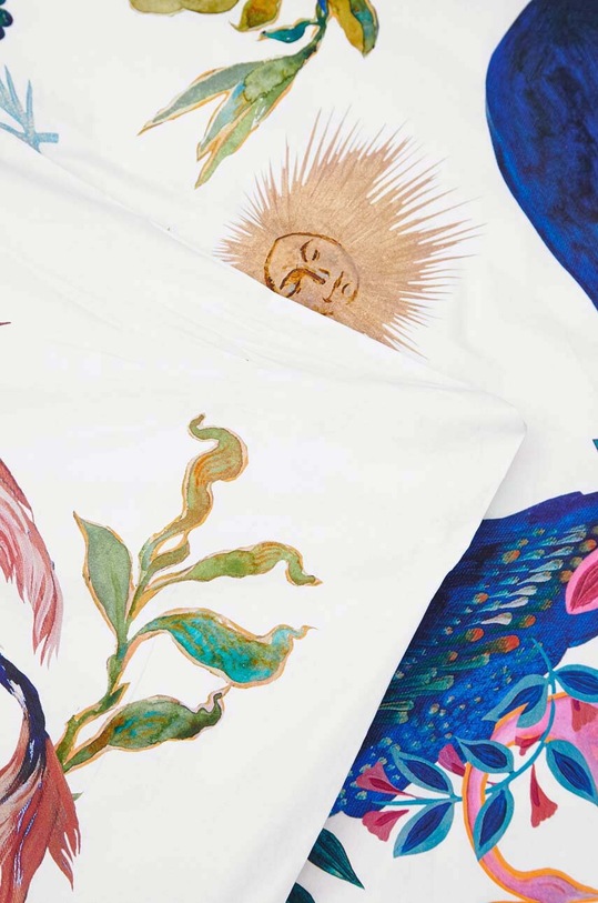 Komplet pościeli bawełnianej 150 x 200 cm z kolekcji Medicine x Veronika Blyzniuchenko kolor multicolor RW23.PCUB50 multicolor RW23