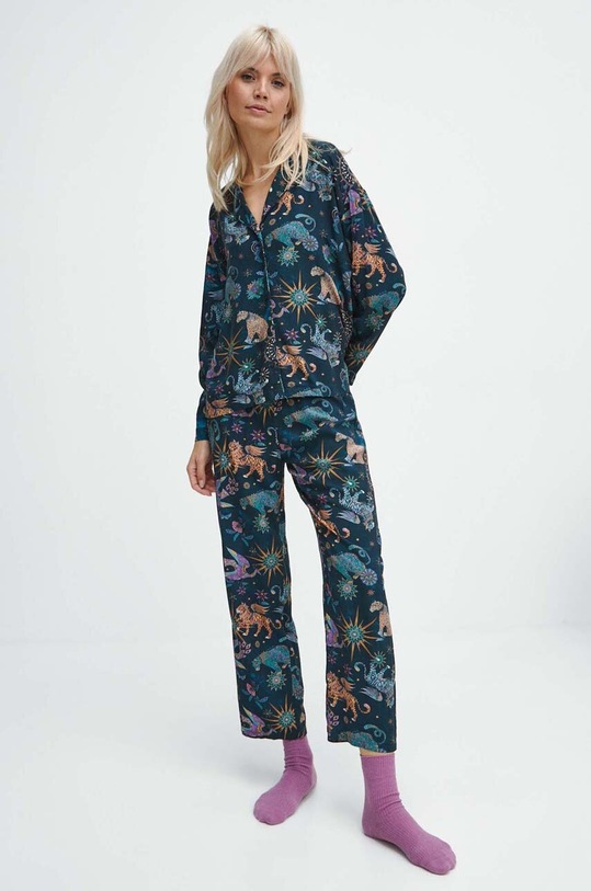 Piżama damska wzorzysta kolor multicolor RW23.PJD906 multicolor RW23