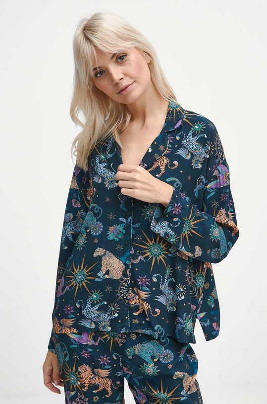 Odzież Piżama damska wzorzysta kolor multicolor RW23.PJD906 multicolor