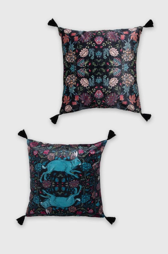 Poszewka na poduszkę welurowa 45 x 45 cm (2-pack) kolor multicolor multicolor RW23.PSU400