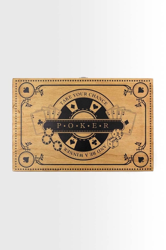Gra poker kolor brązowy brązowy RW23.ROU801