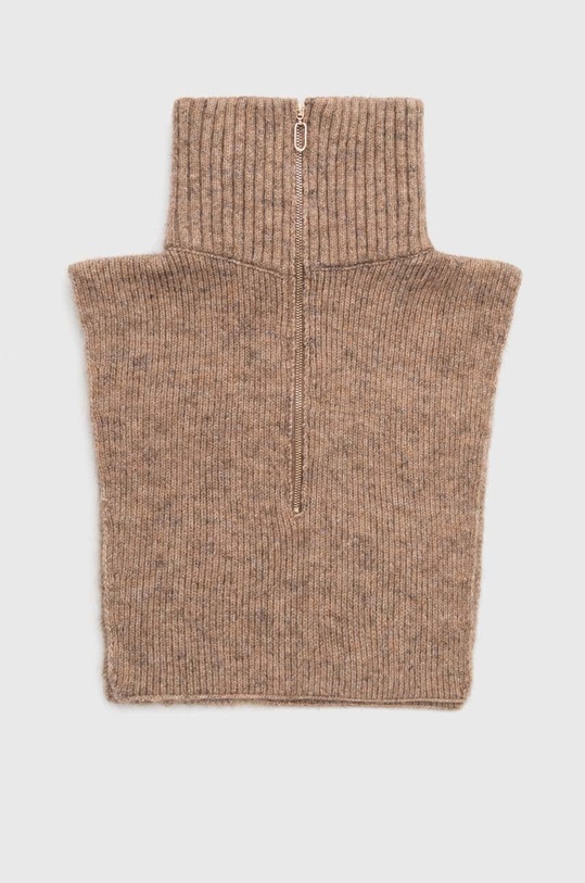 Rolákový šál dámsky béžová farba RW23.SAD701 béžová RW23