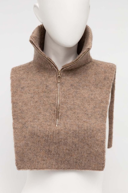 Doplnky Rolákový šál dámsky béžová farba RW23.SAD701 béžová