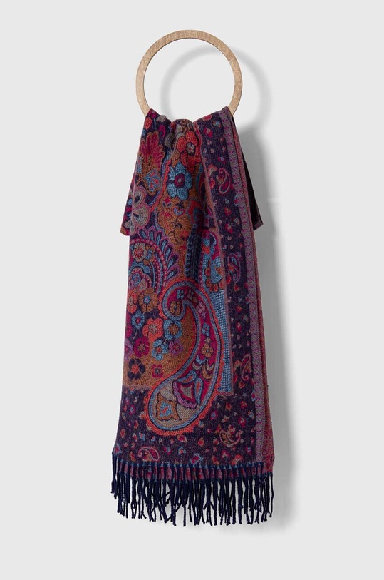 Szal z wełną damski wzorzysty kolor multicolor RW23.SAD823 multicolor RW23